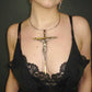 Collier crucifix ancien