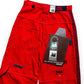 Pantalon baggy velours rouge deadstock