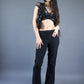 Pantalon flare noir