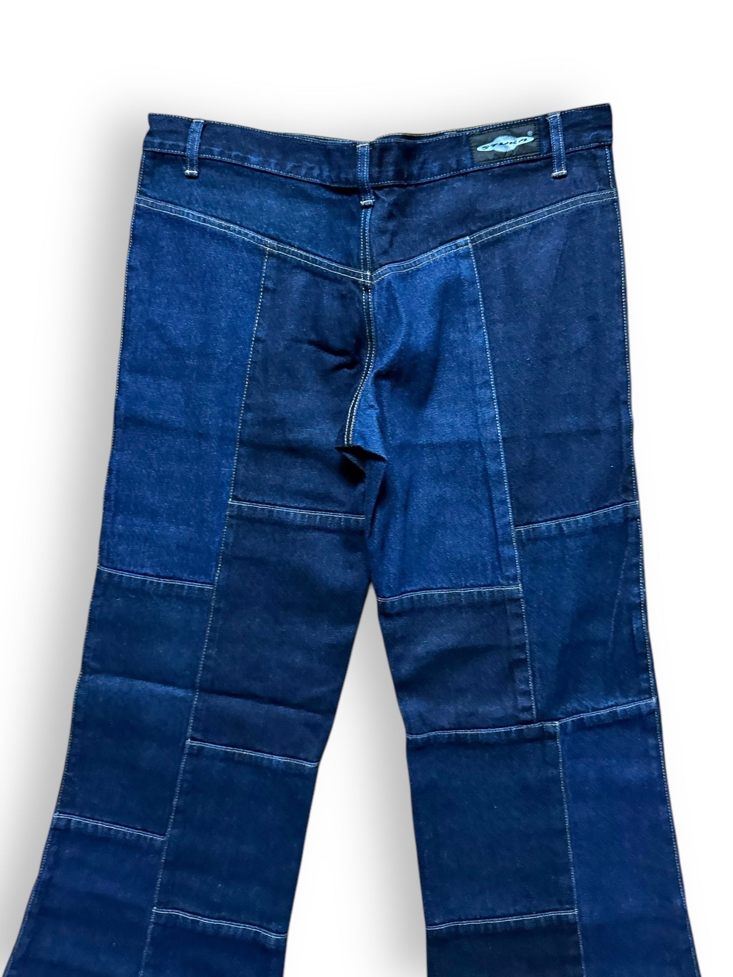 Jean patte d'eph patchwork deadstock