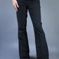 Pantalon flare noir