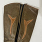 Bottes Santiags kaki