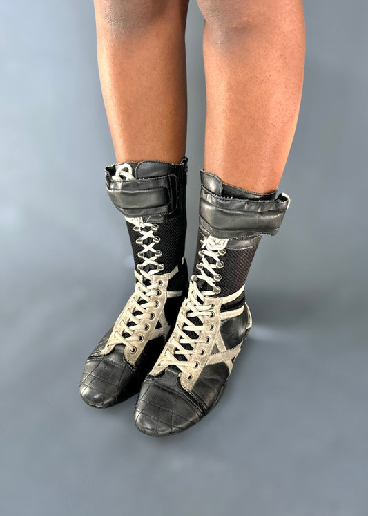 Bottes de boxe montantes