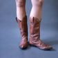 Bottes Santiag marron