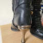 Bottes pointues noire New Rock