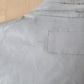Veste de biker en similicuir gris