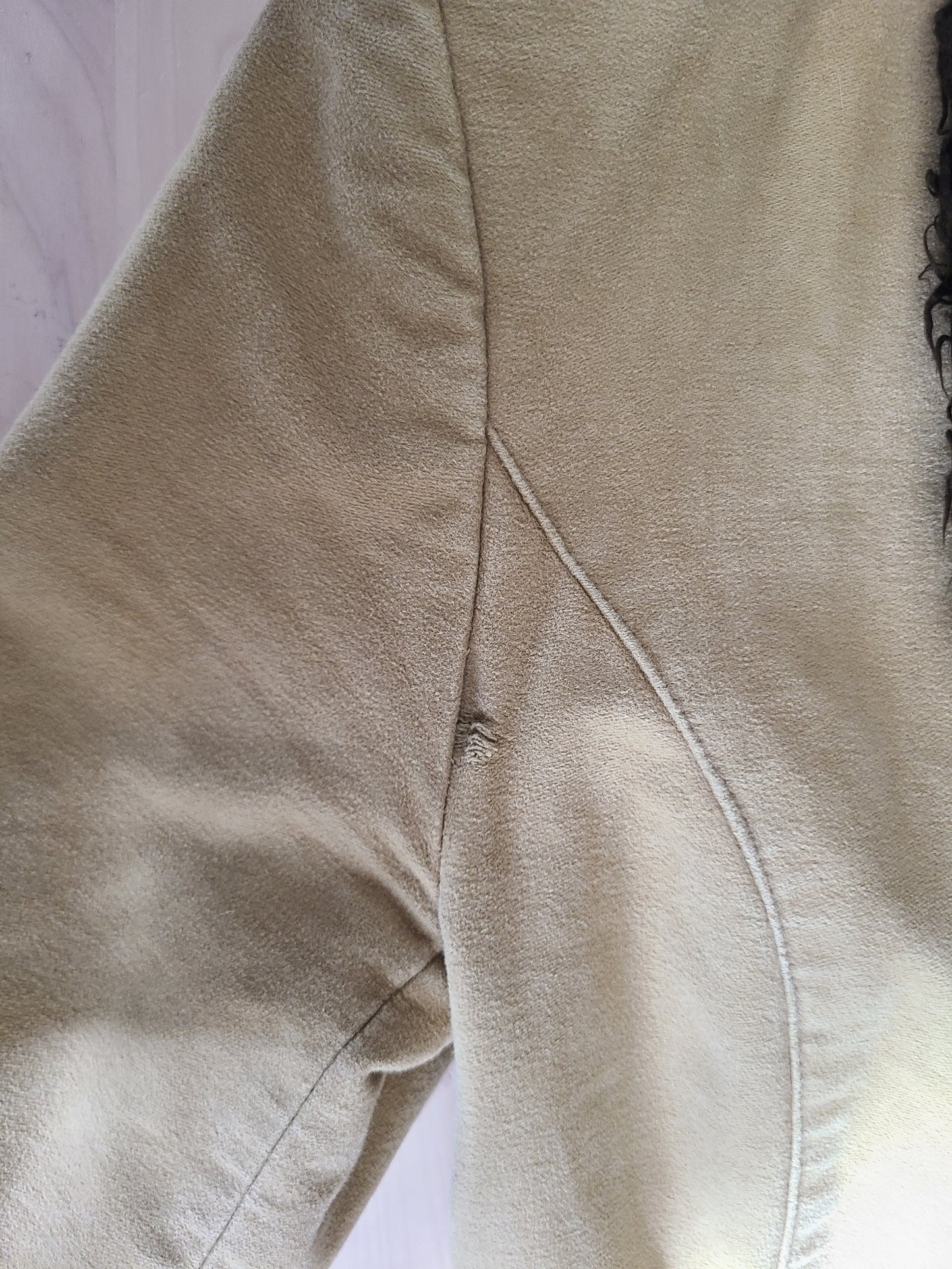 Manteau Afghan beige